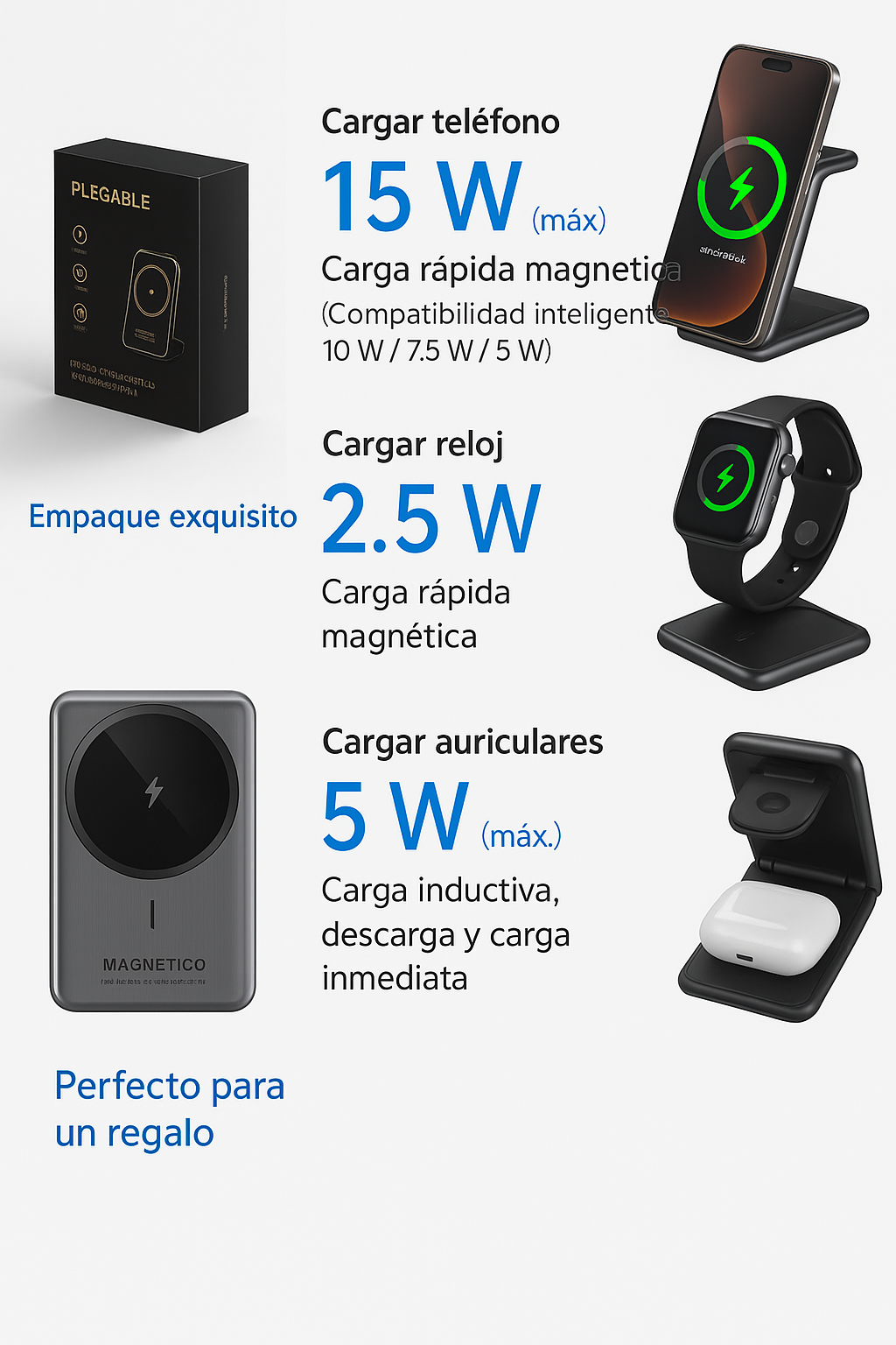 Pro charger 3 in 1
